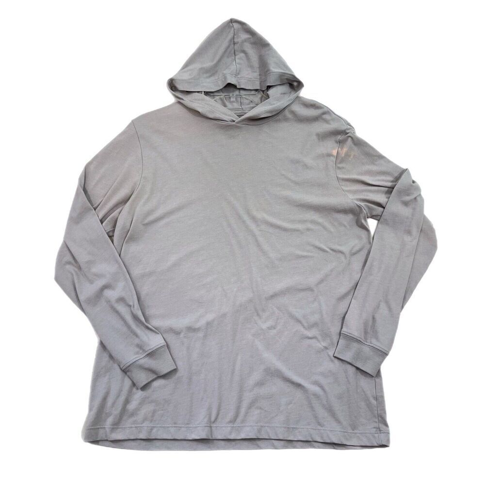 SOFT SERVE Hoodie Women M Gray Pullover Softest Clothing Ever Pockets FLAW